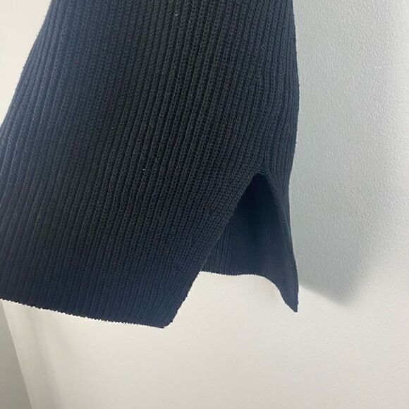 Helmut Lang Ribbed Cotton Racerback Sweater Tank - Picture 5 of 11